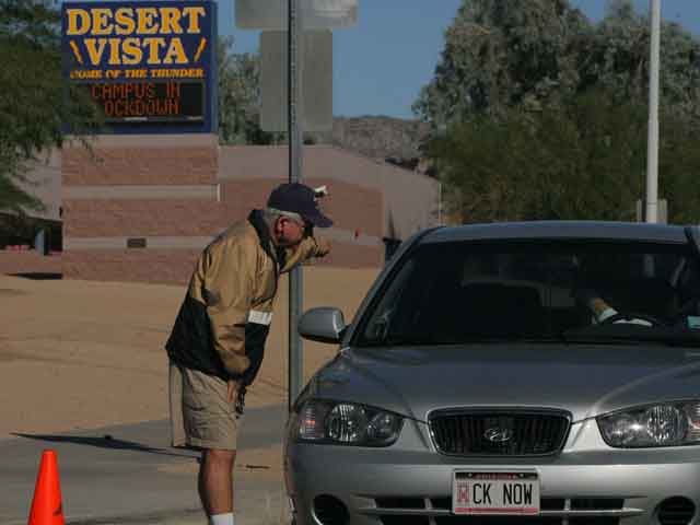 Desert Vista lock-down ends